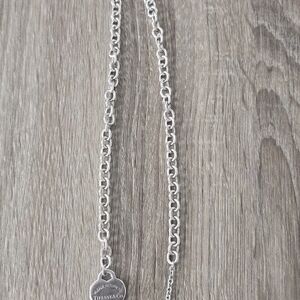 Tiffany & Co. Silver Pendant Necklace